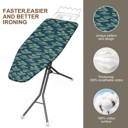 Ironing Board Cover Heat Resistant - Wattle Print