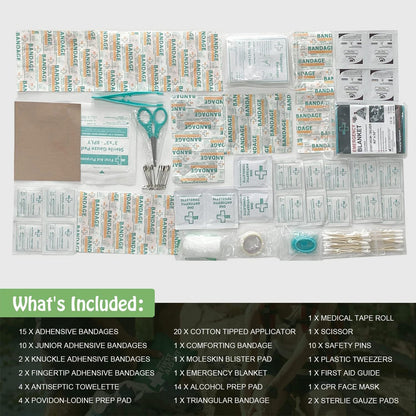 92 Pcs Emergency First Aid Kit Surgical Supplies ARTG Registered Australia