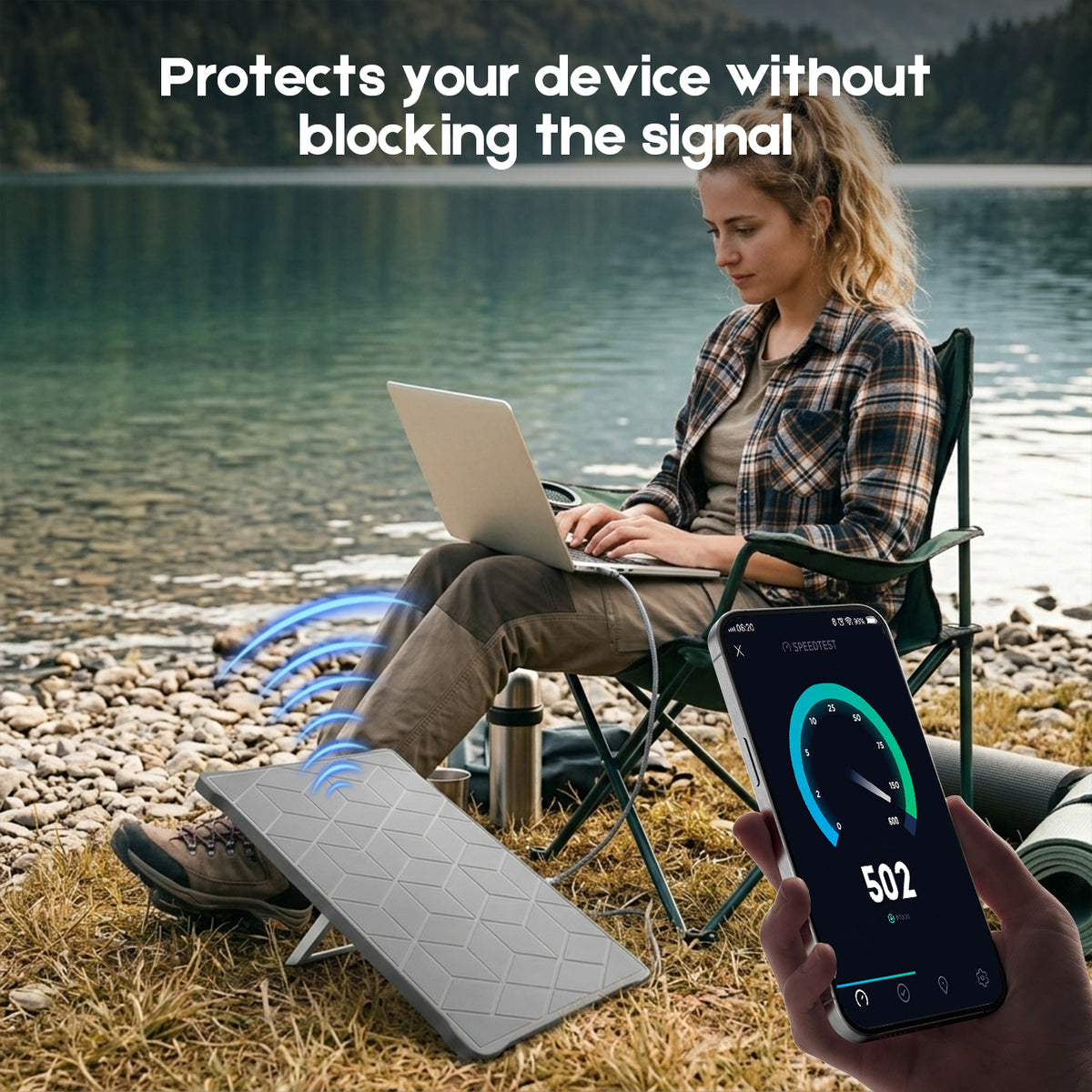 Silicone Cover for Starlink Mini, Weather-Resistant Protective Case for Outdoor Use, Grey