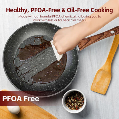 Clevinger Non-Stick Frying Pan Set 24cm and 28cm