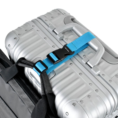 3 Pcs Travel Bag Stacker Strap –  Random Colours (Blue, Pink, Black)