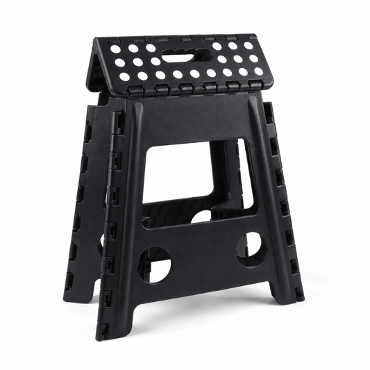 Portable Folding Stool with Carry Handle (39x29x22cm)