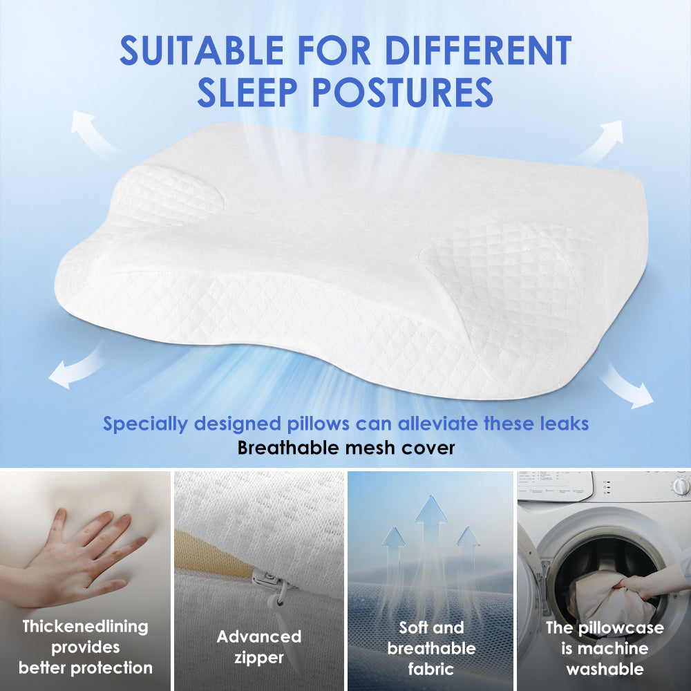 CPAP Contour Sleep Therapy Memory Foam Pillow