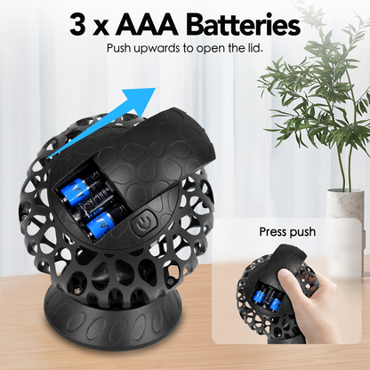 Brillar Battery Powered Mini Desktop Fan