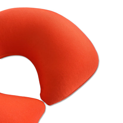 Two-Way Reversible Microfibre Travel Pillow-Watermelon