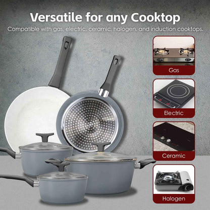 NON-STICK SAUCEPAN WITH LID - 20CM