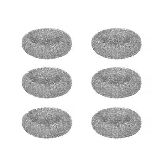 6 Pcs Household Cleaning Stainless Steel Jumbo Scourers