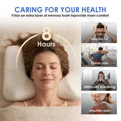 CPAP Contour Sleep Therapy Memory Foam Pillow