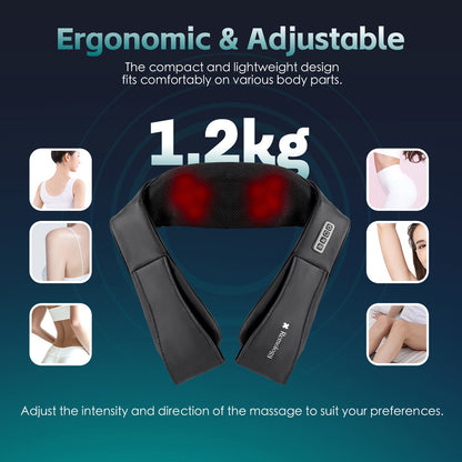 Heated Shiatsu Neck Massager