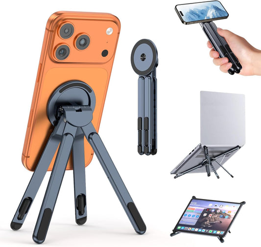 Mershine Magnetic Foldable Phone Stand for Everyday Use,Strong magnetic hold. Ultra-portable. Built for daily convenience