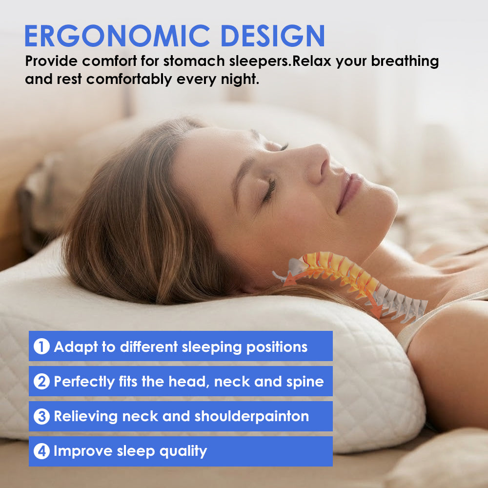 CPAP Contour Sleep Therapy Memory Foam Pillow