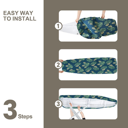 Ironing Board Cover Heat Resistant - Wattle Print