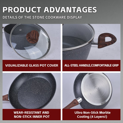Clevinger 24cm Non-Stick Casserole Cookware Dish