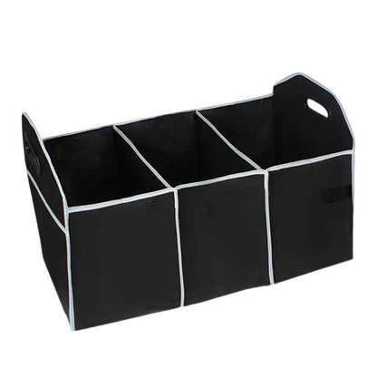 Collapsible Car Trunk Organiser with Cooler Bag