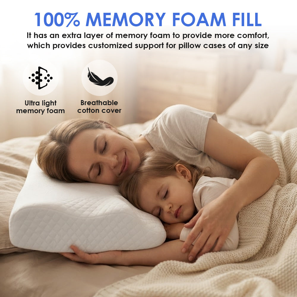 CPAP Contour Sleep Therapy Memory Foam Pillow