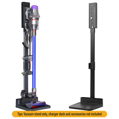Mershine Dyson Vacuum Stand, Stand-Storage-Holder-Station-Docking, Compatible with Dyson V6 V7 V8 V10 V11 V12 V15 V16 SV18 SV21 Cordless Vacuum Cleaners, with 6-8 Accessories Storage Space