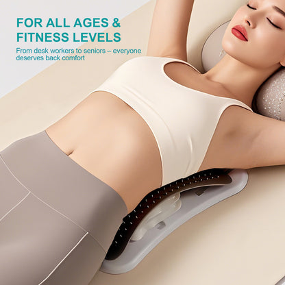 Adjustable Air Lumbar Spine Reliever – Inflatable Back Stretcher with Acupressure & Magnets