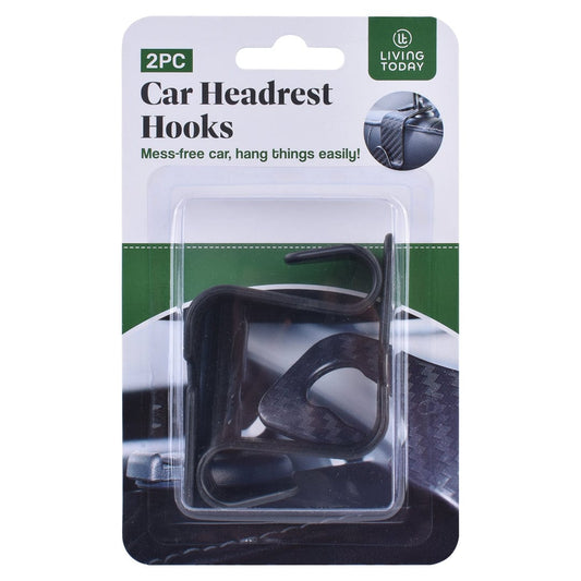 2 Pcs Livingtoday  Car Headrest Hook