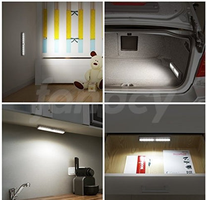 200 Lumens Wireless Stick-on Anywhere Battery Operated Cabinet LED Light