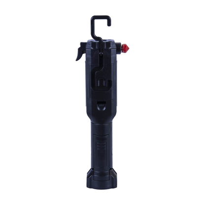 Brillar Emergency Torch, Seatbelt Cutter, Window Breaker - Black
