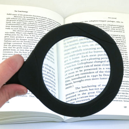 Brillar Light Up Magnifying Glass – Blue, 3× Magnification with COB LED Lighting