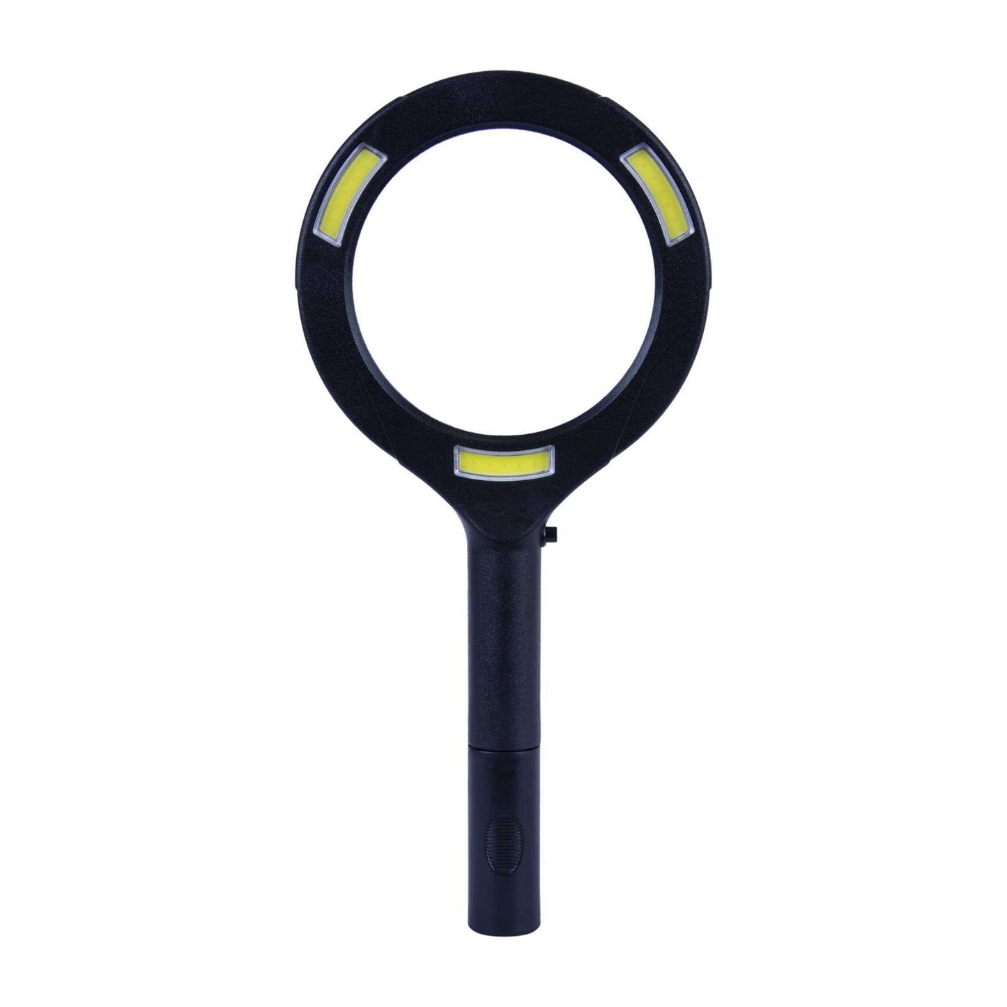 Brillar Light Up Magnifying Glass – Black, 3× Magnification with COB LED Lighting
