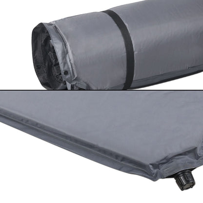 Weisshorn Self Inflating Mattress Camping Sleeping Mat Air Bed Pad Double Grey
