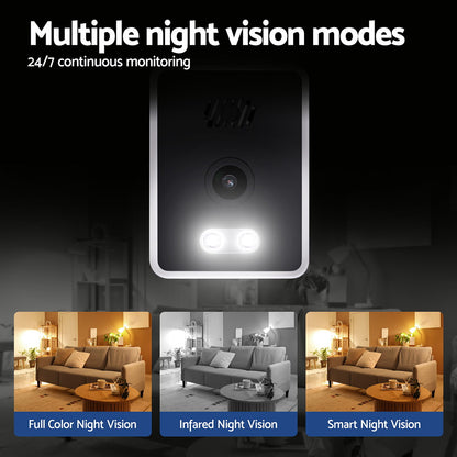 UL-tech 3MP IP Camera WiFi Baby Security Cameras Wireless 360� Home Monitor CCTV