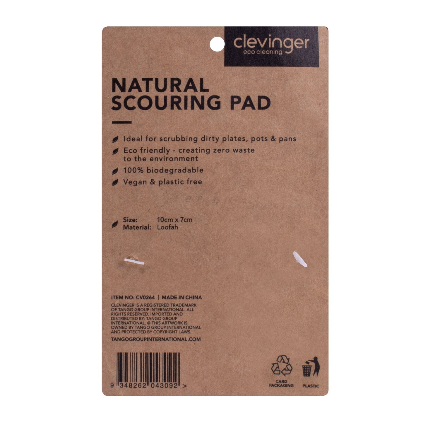 3 Pcs Natural Scouring Pad