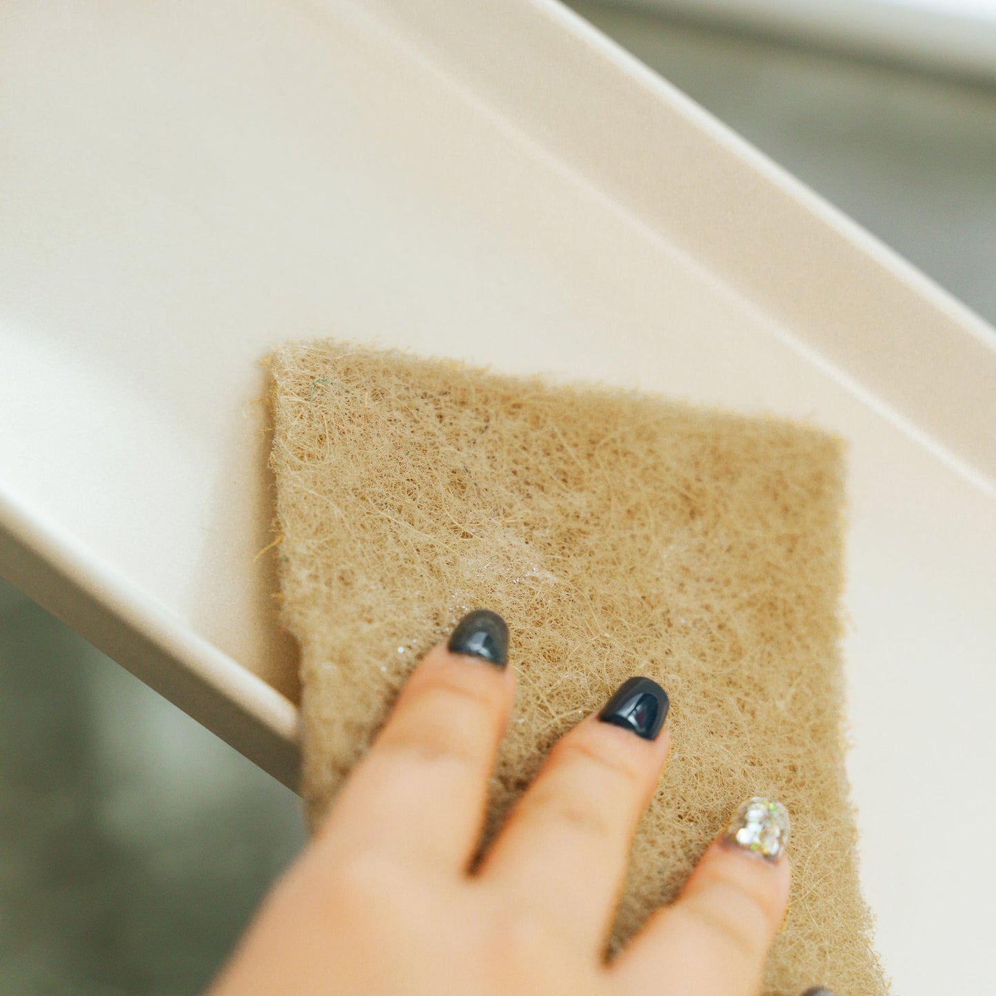2 Pcs Clevinger  Natural Fibre Scouring Pad