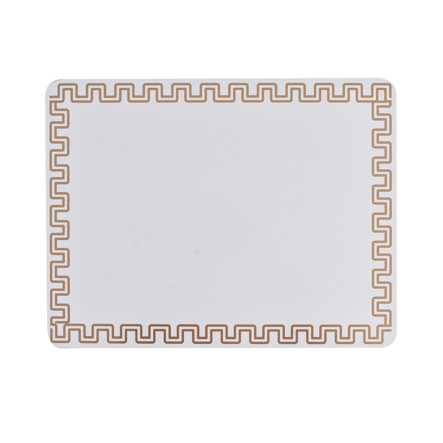 4 Pcs Clevinger MD Placemats Gold Border