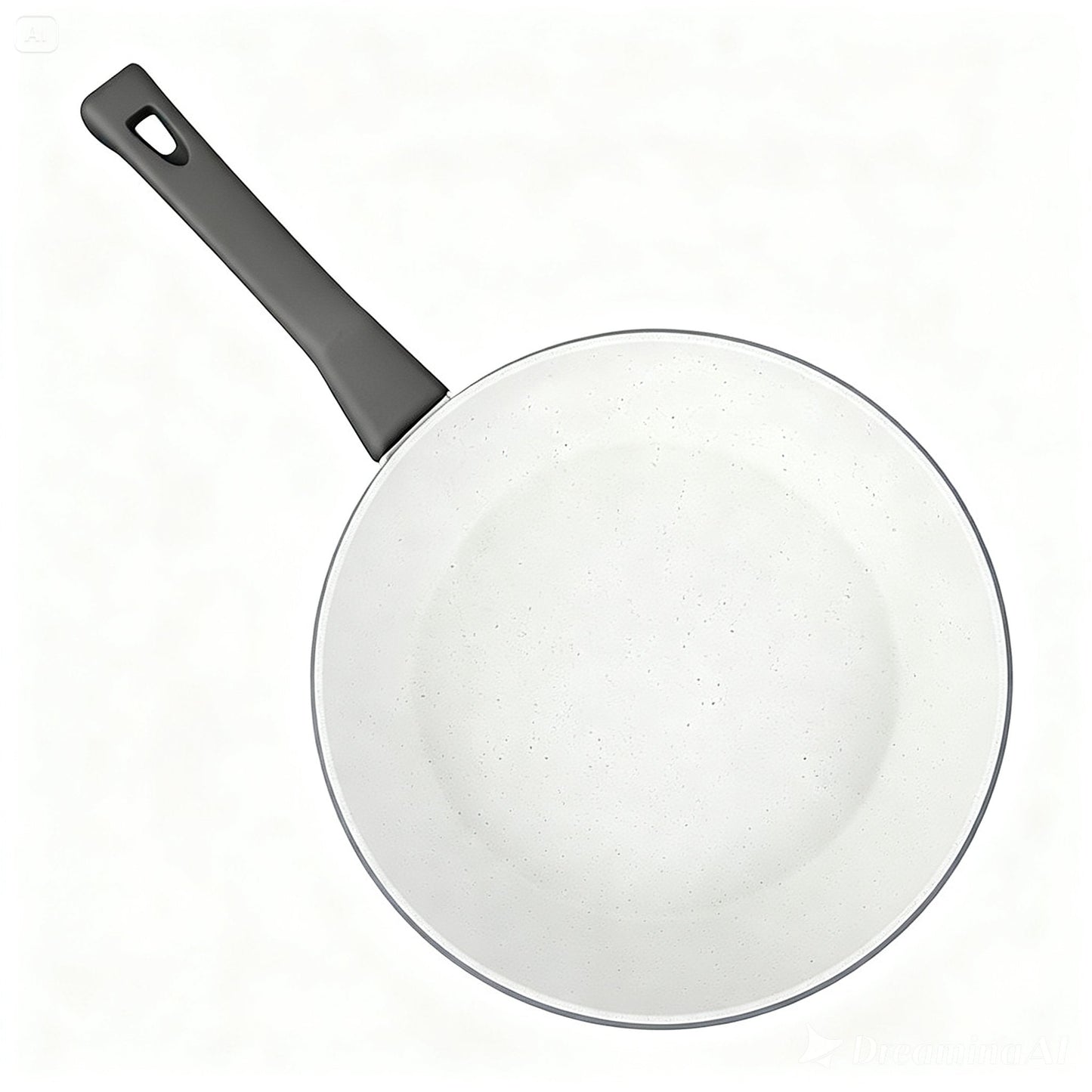CLEVINGER 24CM NON-STICK FRYPAN(white and grey)