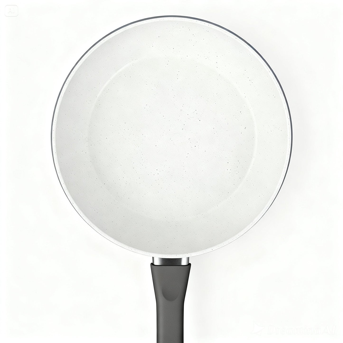CLEVINGER 24CM NON-STICK FRYPAN(white and grey)