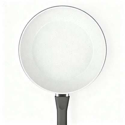 CLEVINGER 24CM NON-STICK FRYPAN(white and grey)
