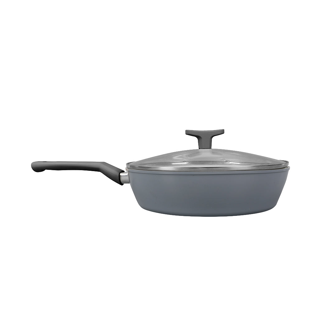 CLEVINGER 28CM NON-STICK SAUTE PAN WITH LID
