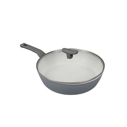 CLEVINGER 28CM NON-STICK SAUTE PAN WITH LID