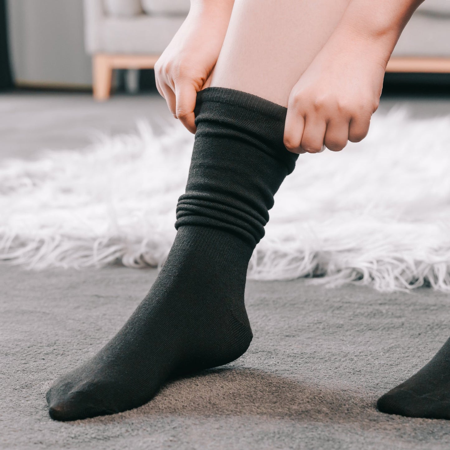 2 pairs of Miracle Compression Socks - Large/XL