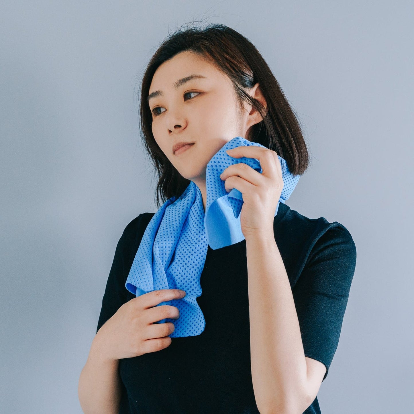 2 Pcs  Washable, Reusable Ice Cooling Towel – Outdoor Sport, Jogging, Cycling & Gym Cloth