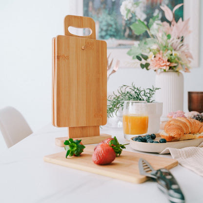 4 Pcs Chopping Block Set With Display