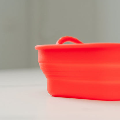 Collapsible Silicone Air Fryer Oven Microwave Liner Round