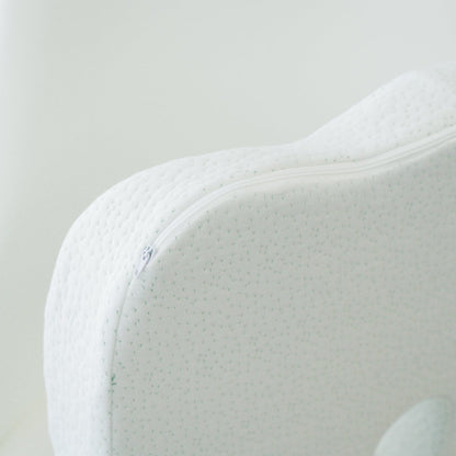 2 Pcs Bamboo Memory Foam Pressure-Relief Seat Cushions – Ergonomic Large Support (45 × 35 × 7 cm)