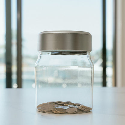 2 Pcs Digital Coin Counting Money Jar – LCD Display for Australian Coins, Fun for Kids