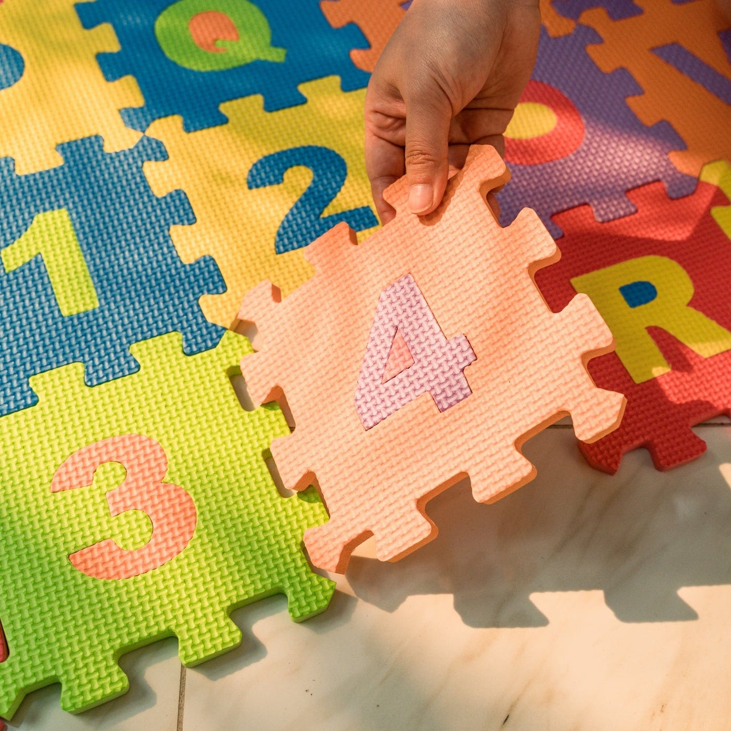 Kids EVA Mini Alphabet and Numbers 36 Pack
