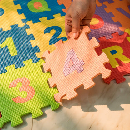 Kids EVA Mini Alphabet and Numbers 36 Pack