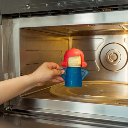 3 Pcs MAD MAMA Microwave Cleaner – BPA-Free Steam Cleaning (Assorted Colors)