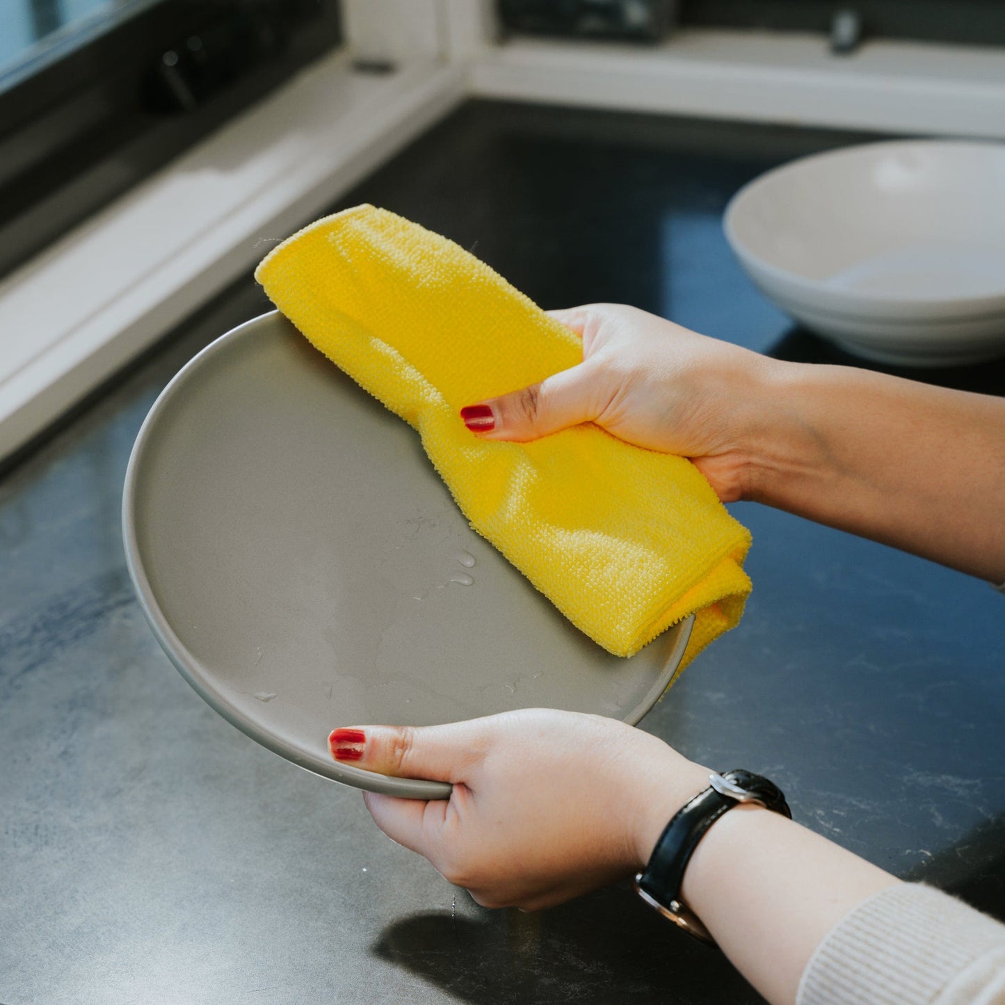 10 Pcs Spiffy 40cm Smart Microfibre Dusting Super Absorbent Kitchen Cloths
