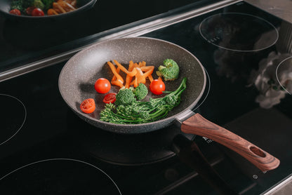 3 Pcs Clevinger Non-Stick Frying Pan Set 24/28/32cm