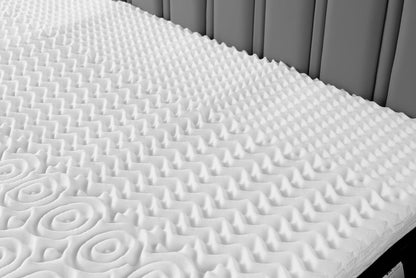 6cm Memory Foam Topper with Bamboo Mattress Cover - Queen