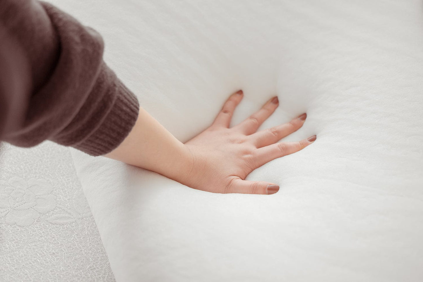 8cm Memory Foam Topper with Bamboo Mattress Cover - Queen