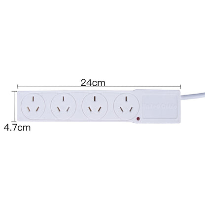 4 Outlet Powerboard With Surge Protection 1M Lead Cable